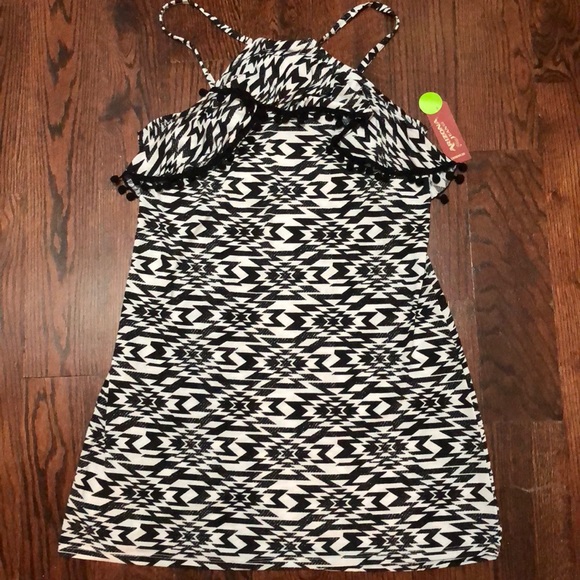Arizona Knit Swimsuit Cover-Up Dress-Juniors - Picture 2 of 4